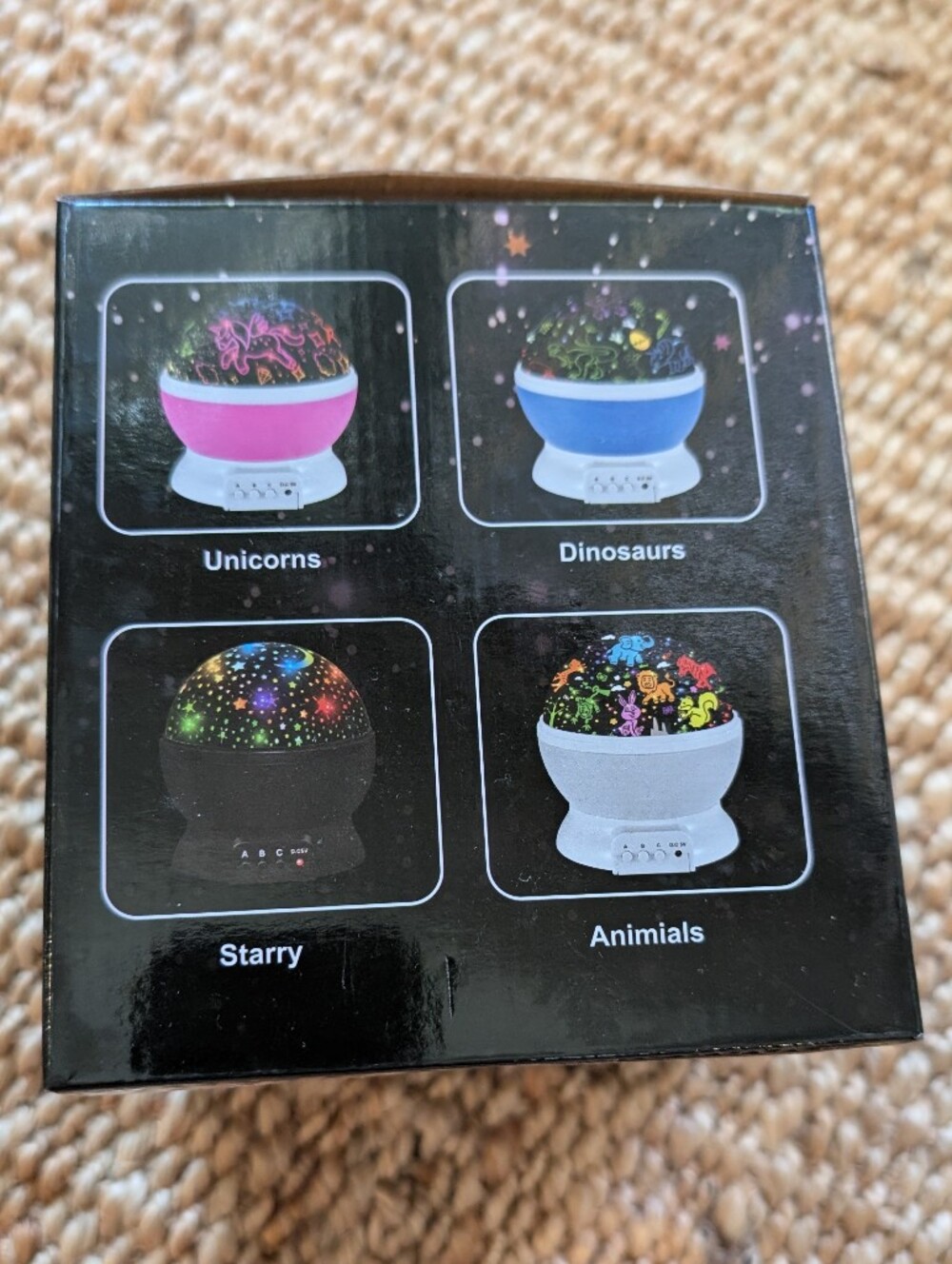 🌸ADD ON Kids Pink Night Light Projector - Picture 3 of 5